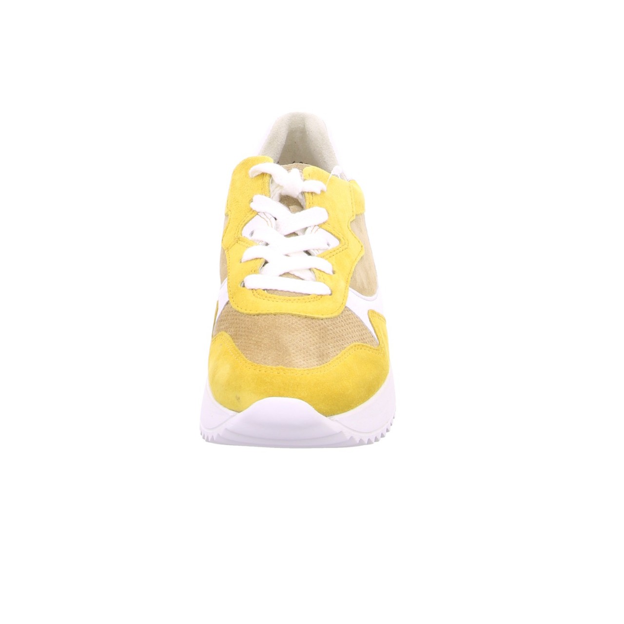 PAUL GREEN Sneaker gelb marigold grain Soft Suede