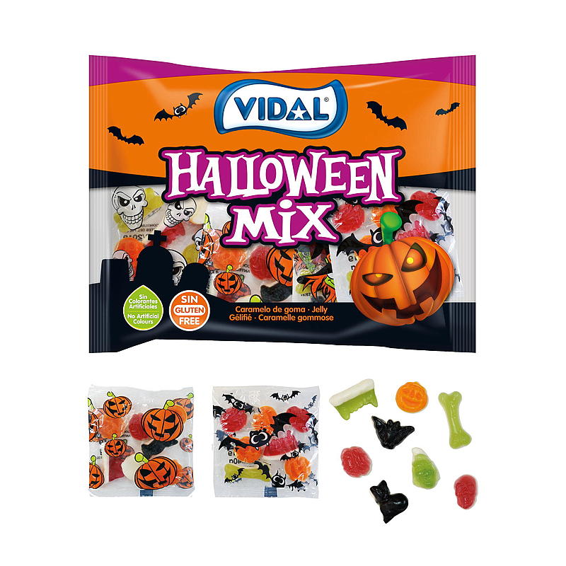 Hlloween mix bag 400 g Vidal