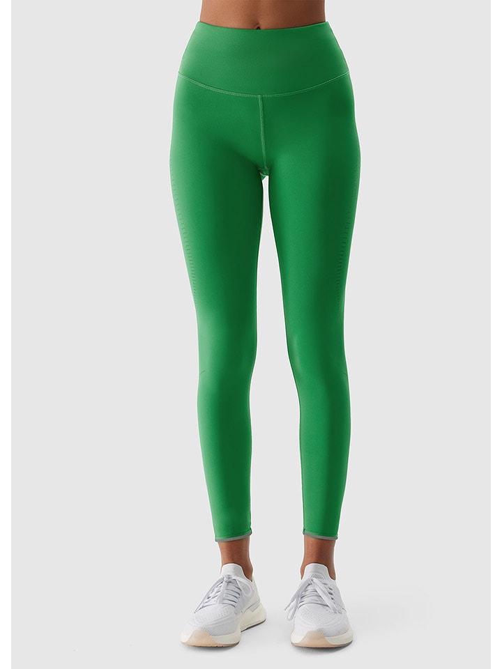4F Trainingsleggings in Grün günstig kaufen