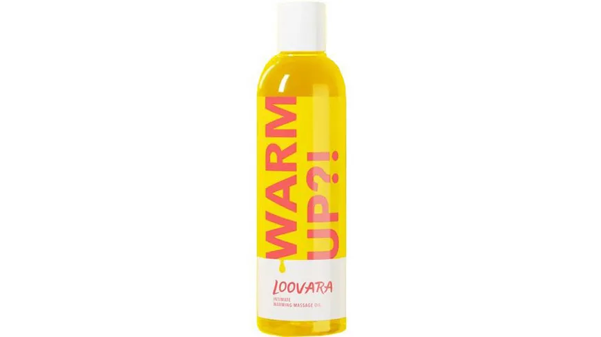 Loovara WarmUp?! Wärmendes Massageöl 250 ml