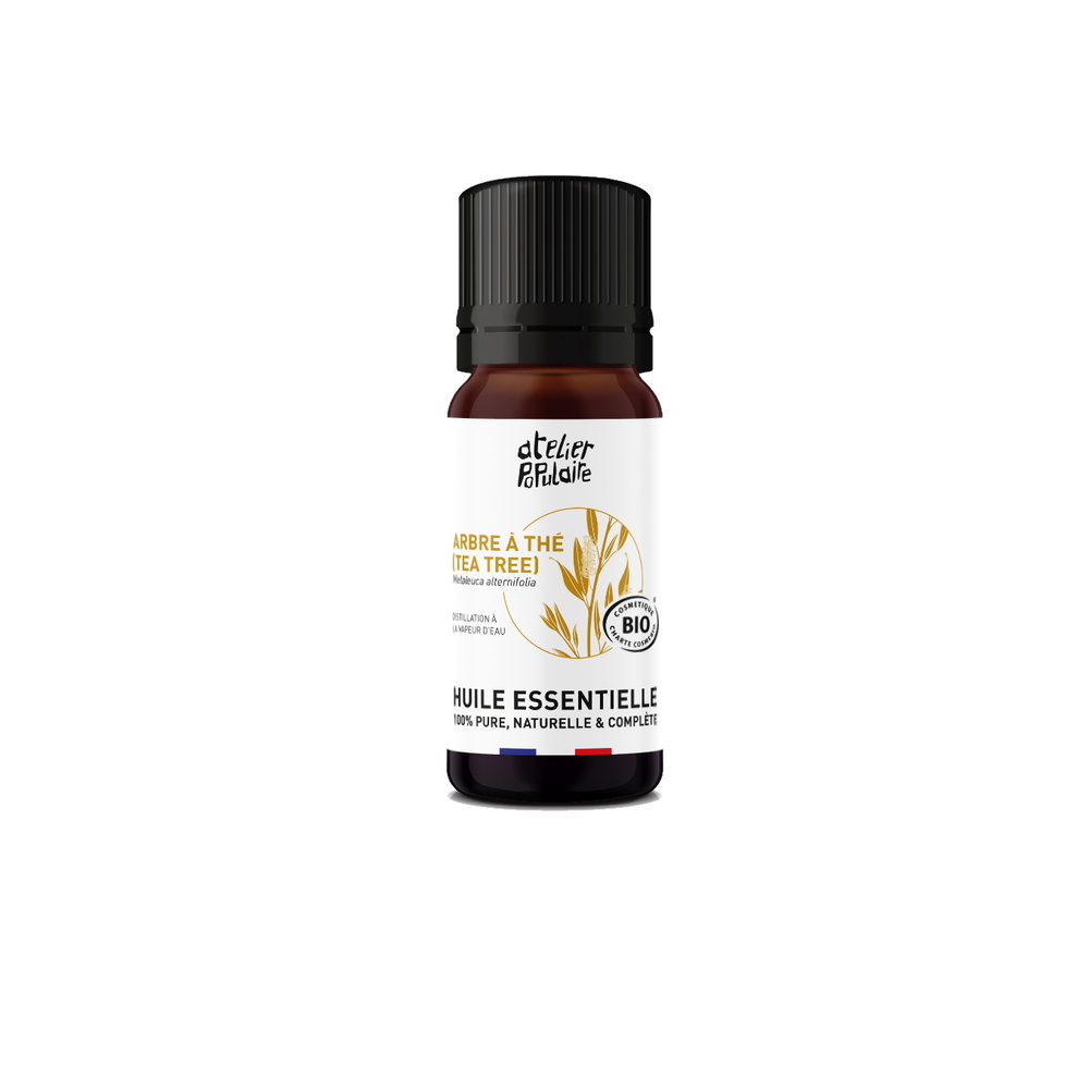 atelier populaire Huile essentielle biologique de Tea Tree | 10mL Huile essentielle