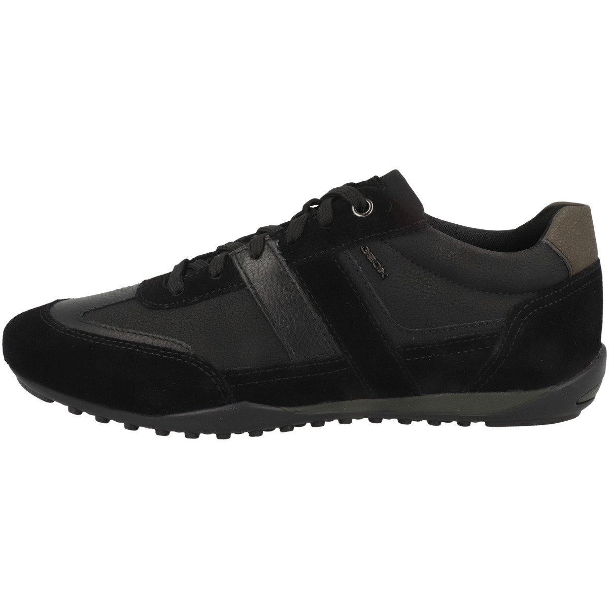 Geox U Wells B Sneaker Low schwarz