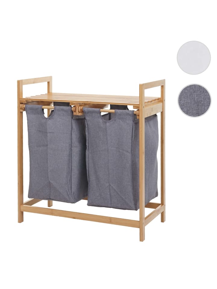 MCW Wäschesammler B83, Dunkelgrau günstig kaufen onesize