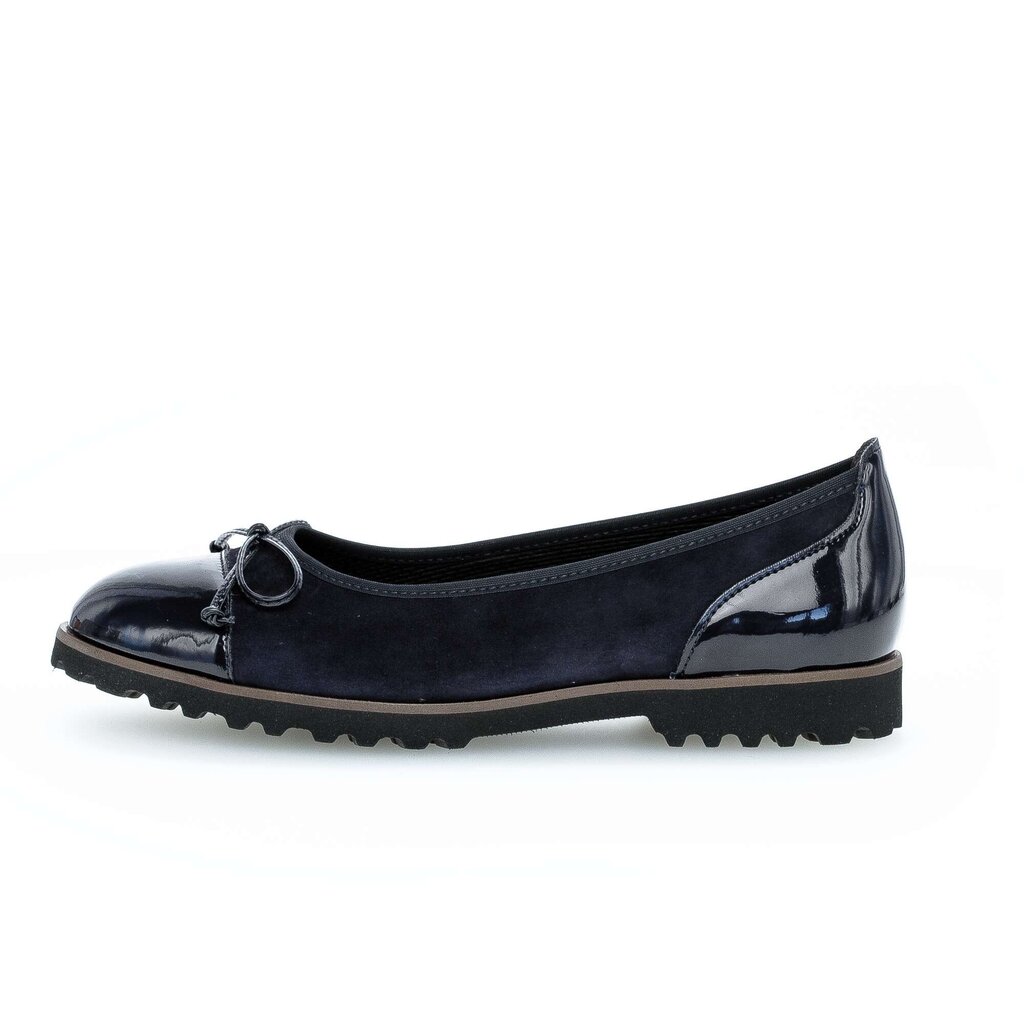 Gabor fashion Sportliche Ballerina blau