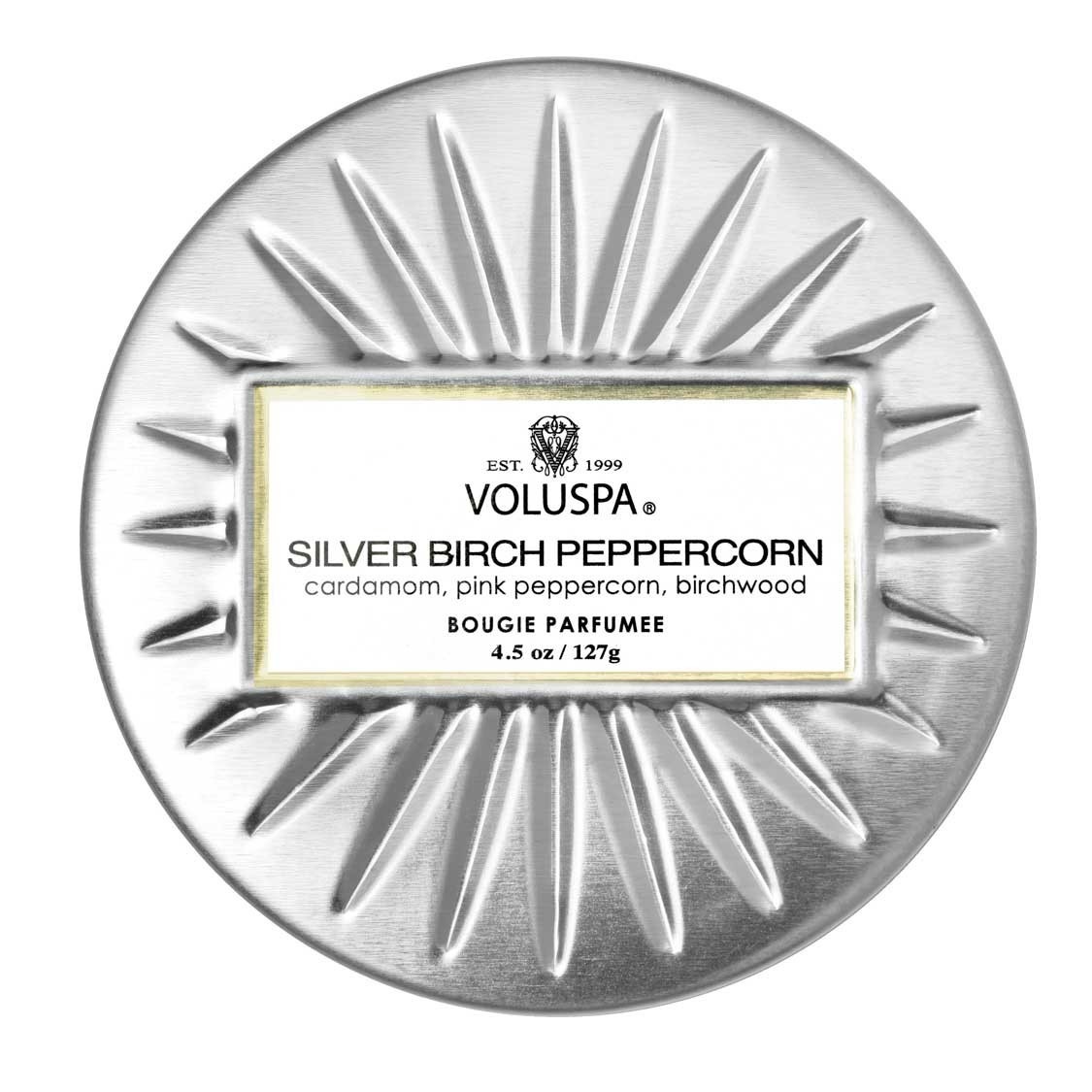 VOLUSPA Mini limenka srebrne breze