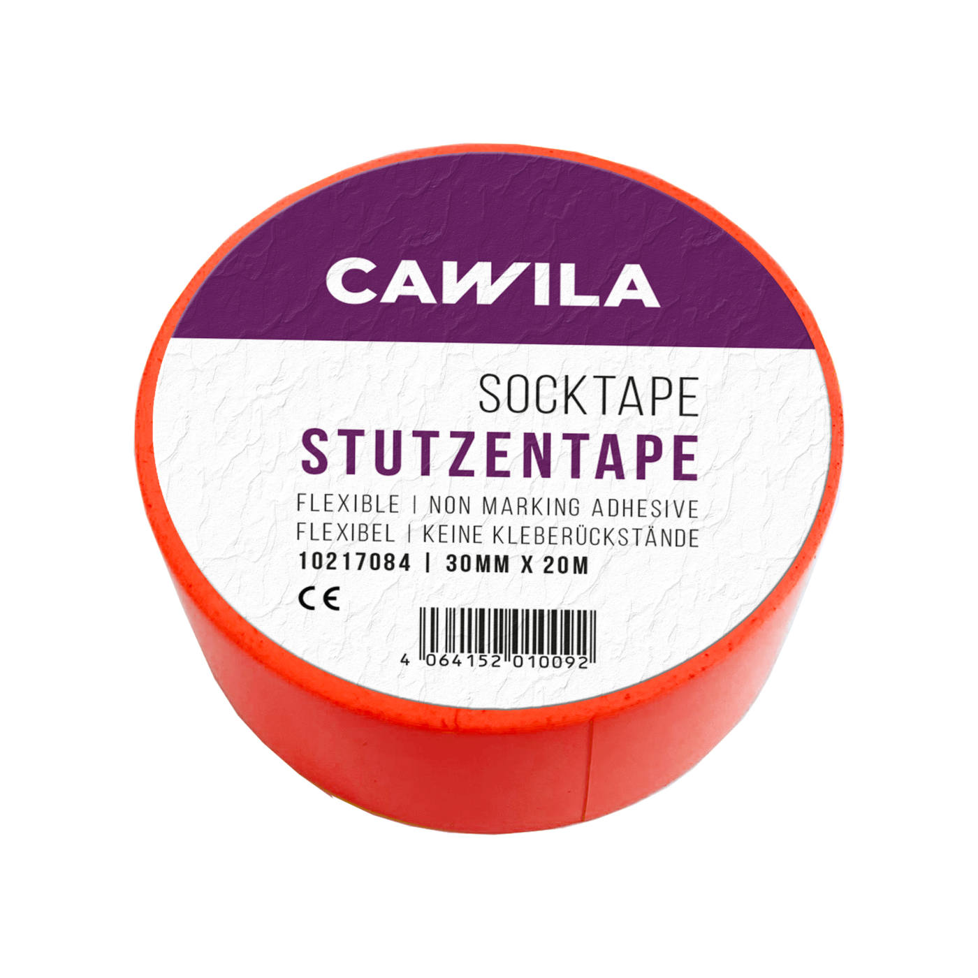 Cawila Stutzentape 3,0cmx20m Rot