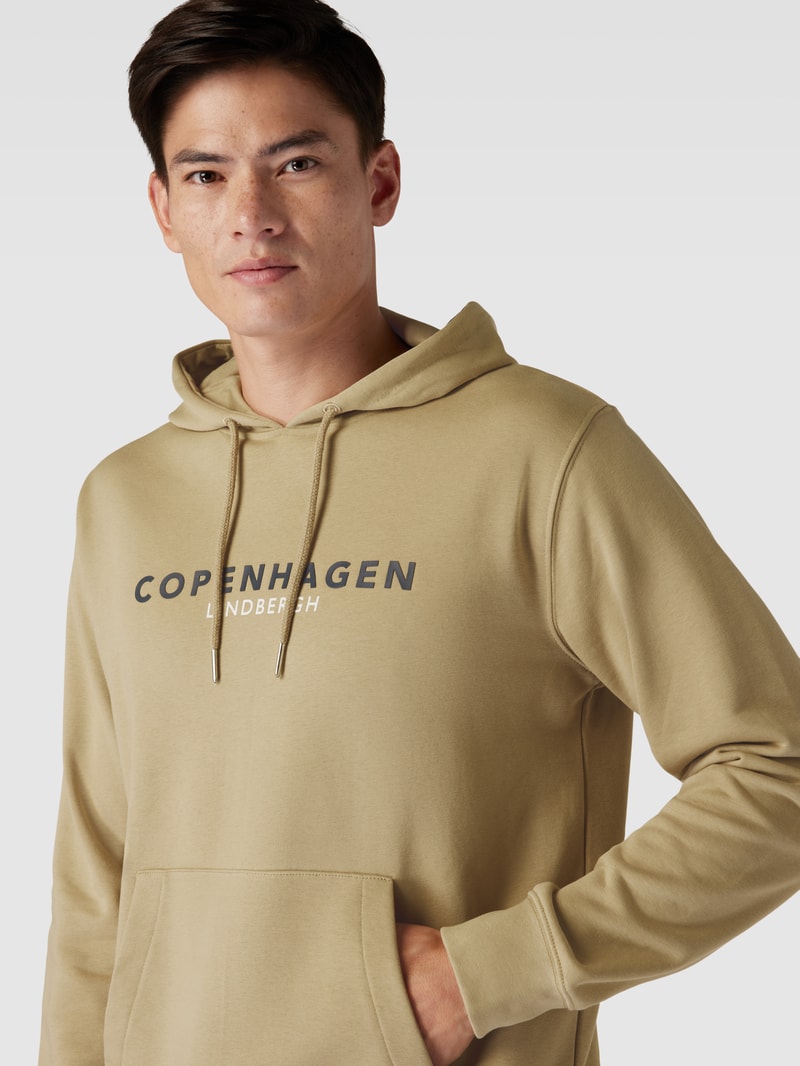 Strickjacke mit Schalkragen Modell 'Copenhagen' in beige