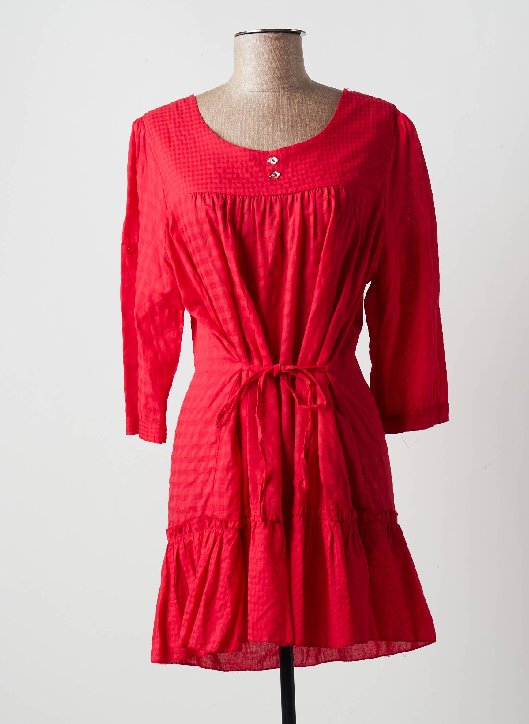 Multiples Tuniquemanchecourte Femme couleur rouge
