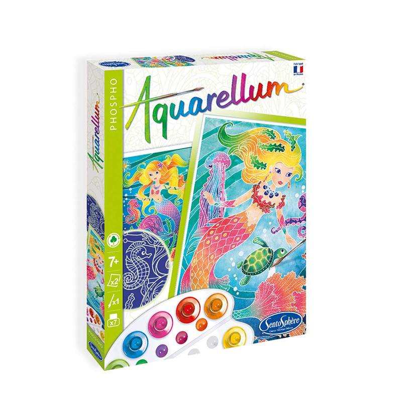 Aquarellum Sirènes phosphorescent Sentosphère