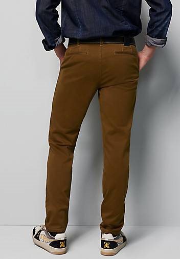 MEYER Chino-Hose M5 Moderne Chino Stretch Cotton
