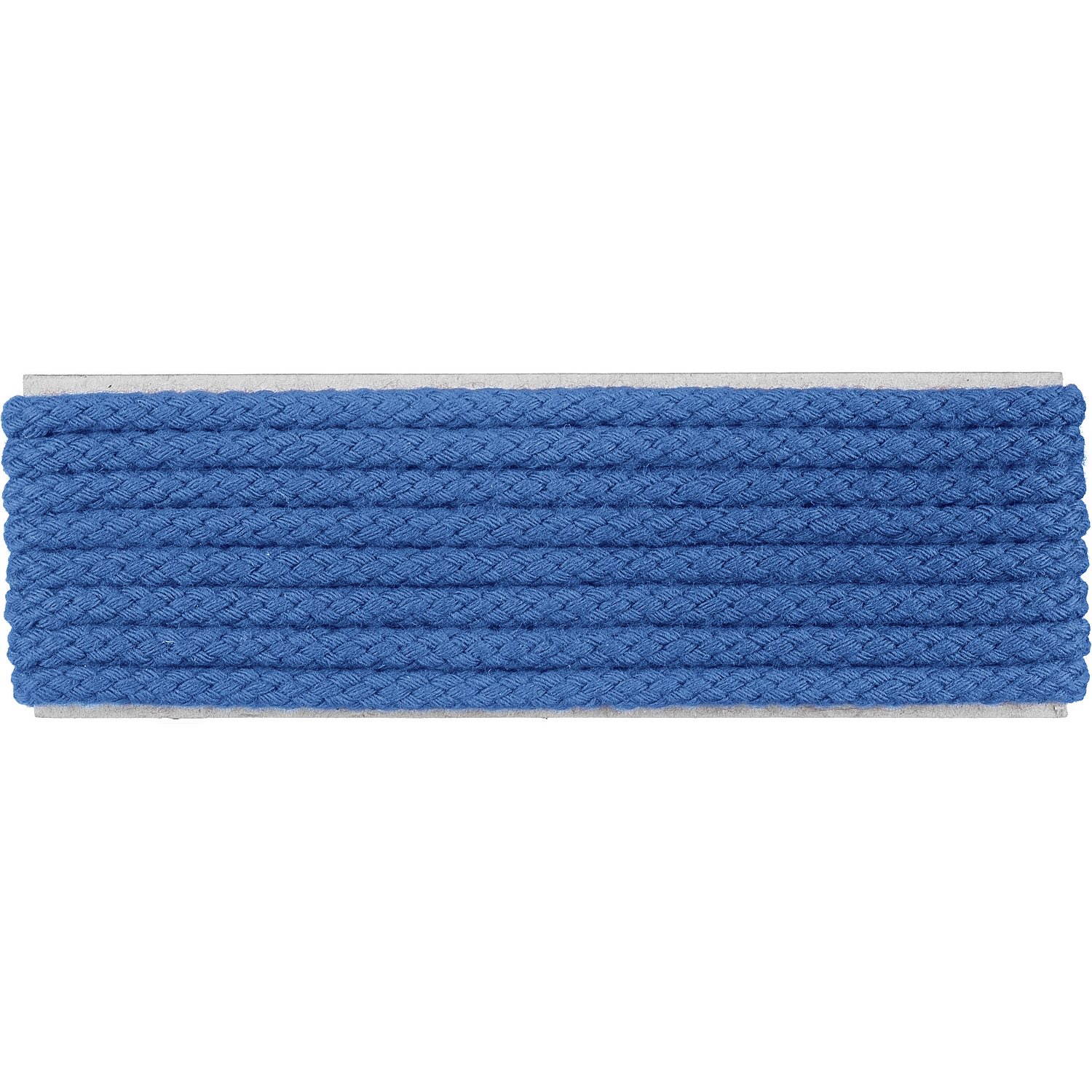 buttinette Kordel für Bekleidung, jeansblau, 4 mm Ø, Länge: 4 m