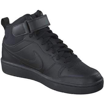Nike Court Borough Mid 2 Sneaker in schwarz