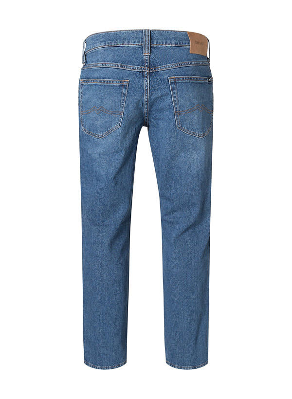 MUSTANG, Jeans Tramper, Straight Fit, Baumwoll-Stretch, mittelblau