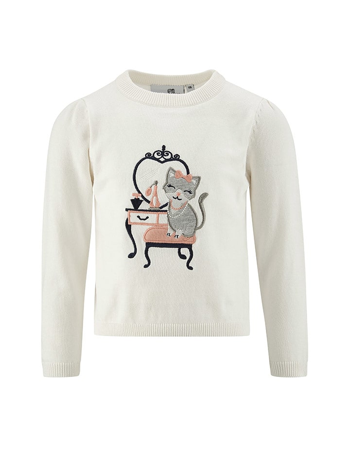 happy girls by Eisend Pullover in Creme günstig kaufen