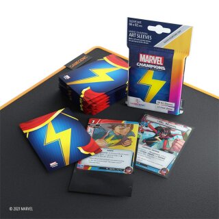 Gamegenic - Marvel Champions Art Sleeves - Ms. Marvel (50+1)