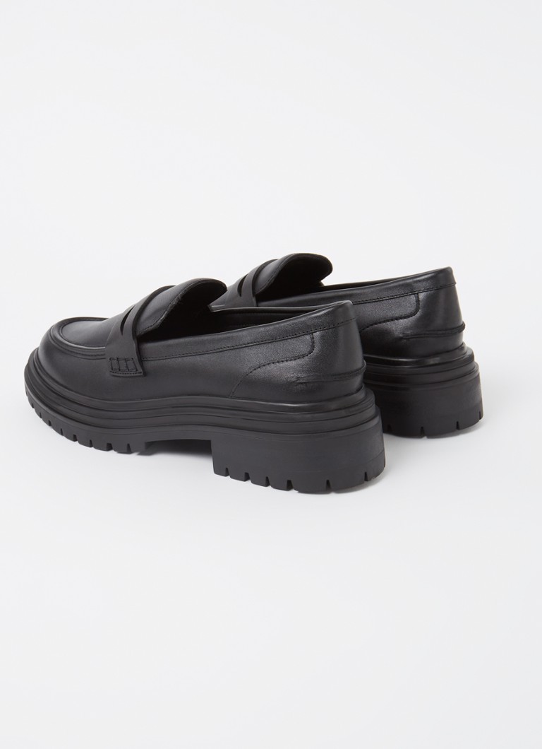 Mocassins de couro Reiss Adele