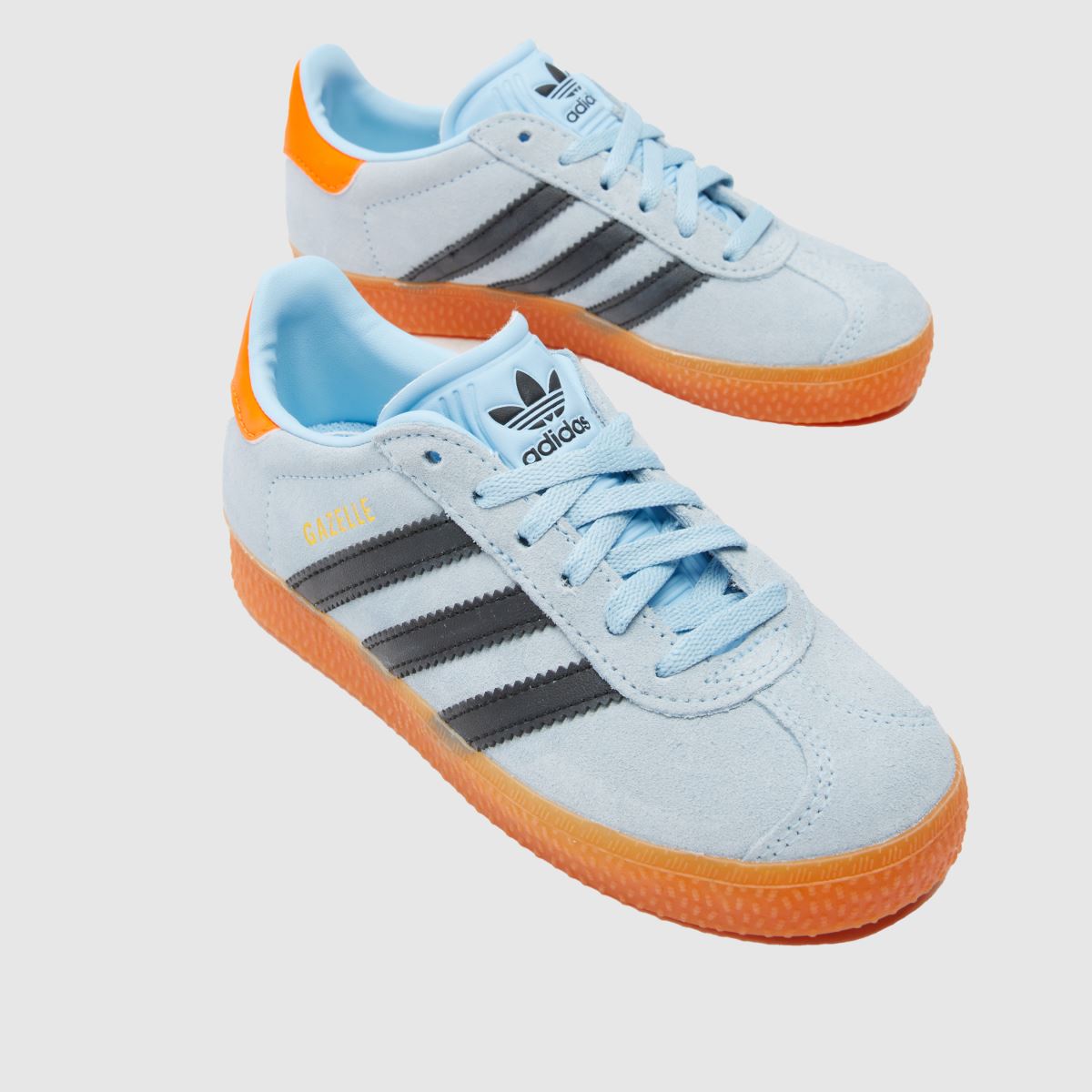 adidas halványkék gazelle fiú junior cipők