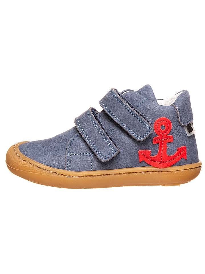 BO-BELL Echt Leder Sneaker blau Bo Bell Gr.24 Lauflerner günstig kaufen 24
