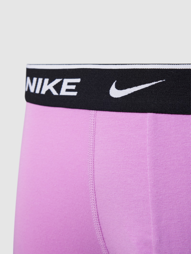 Trunks mit Label-Stitching in 3er-Pack in flieder