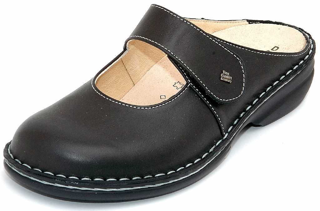 FINN COMFORT Clogs schwarz Finn-Stanford schwarz