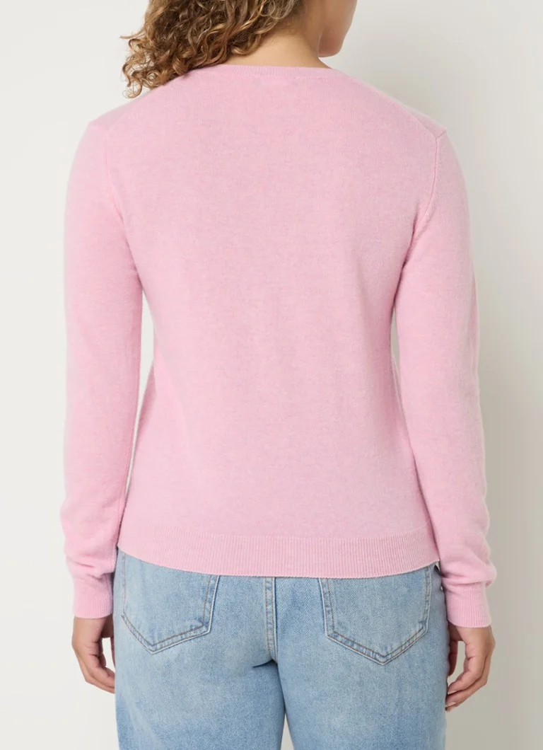 Maglione Benetton in lana merino a maglia fine