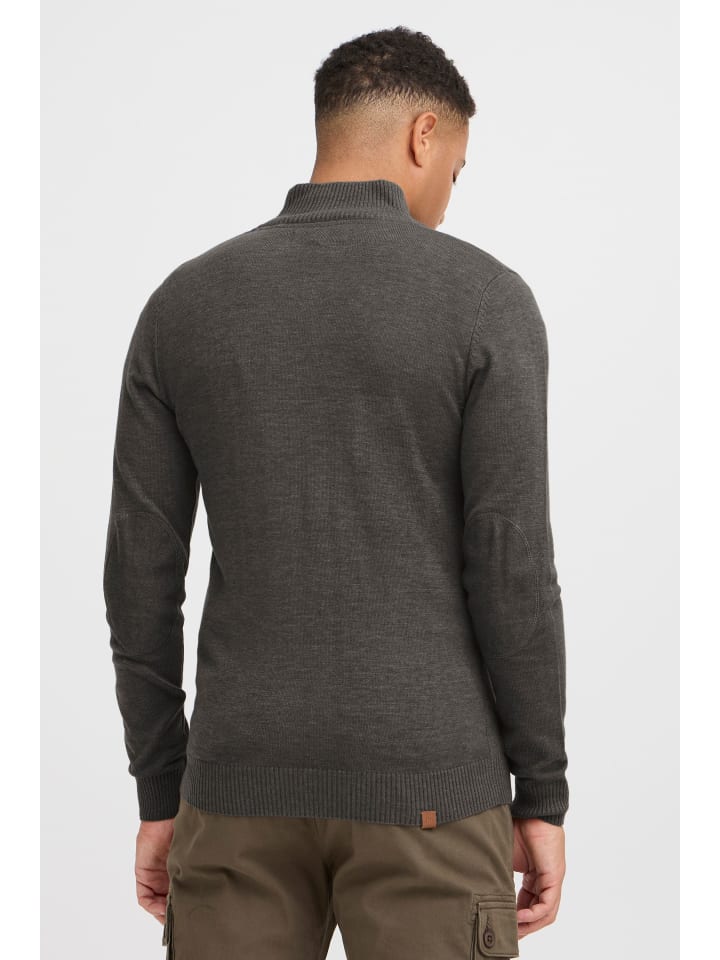 BLEND Strickjacke BHNorman 20704789ME Cardigan mit Reißverschluss in Grau günstig kaufen XXL