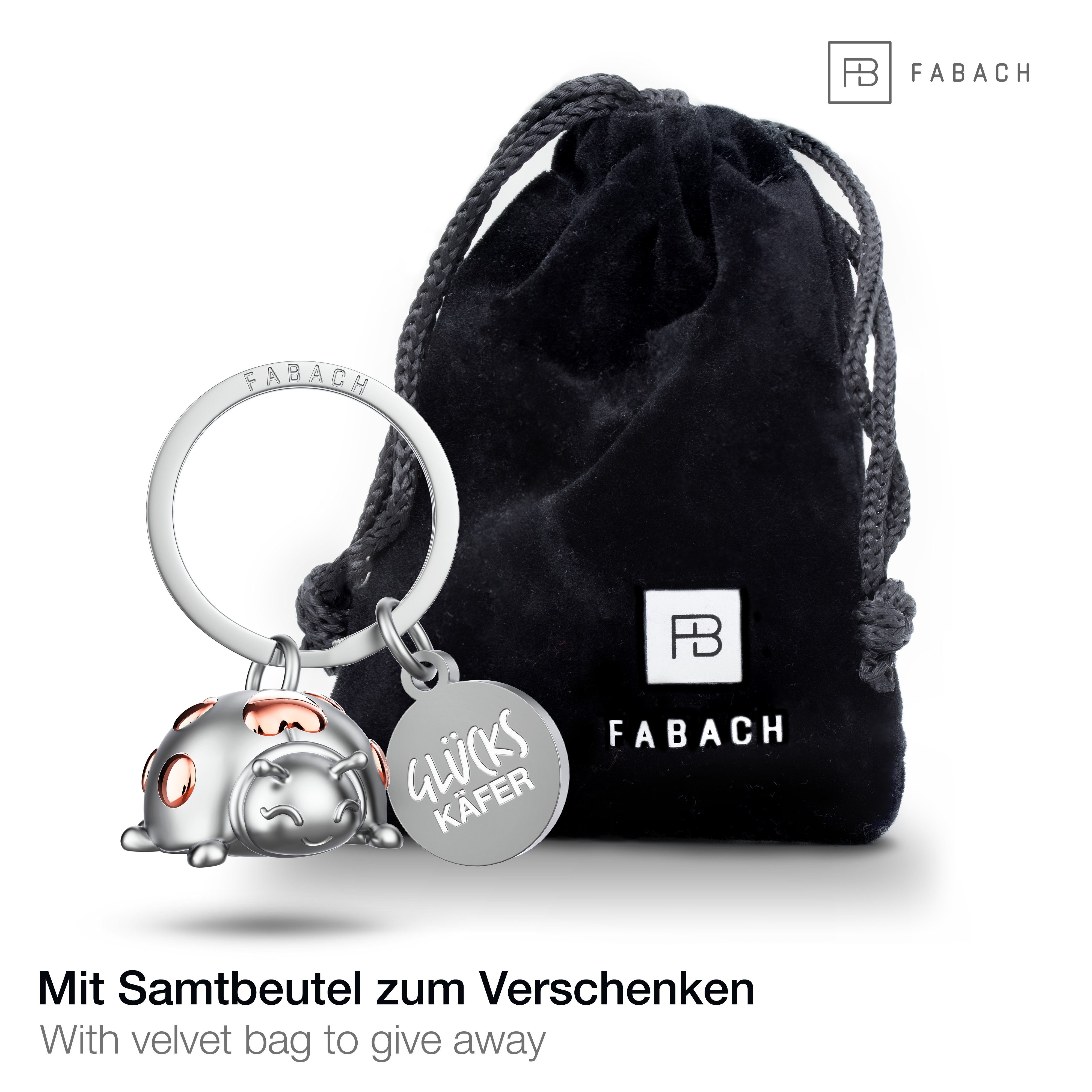 FABACH Schlüsselanhänger Marienkäfer 