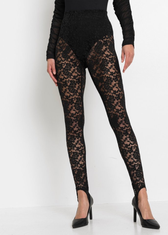 Leggings aus Spitze