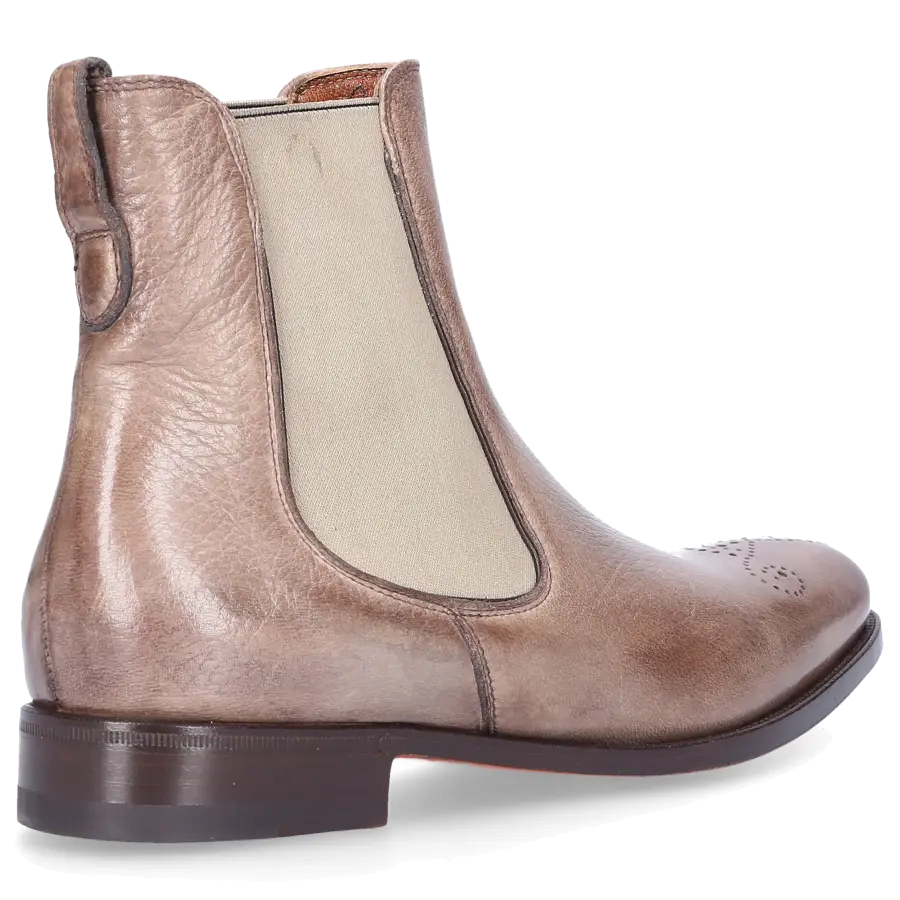 Benson's - Chelsea Boots CERVO Kalbsleder - beige