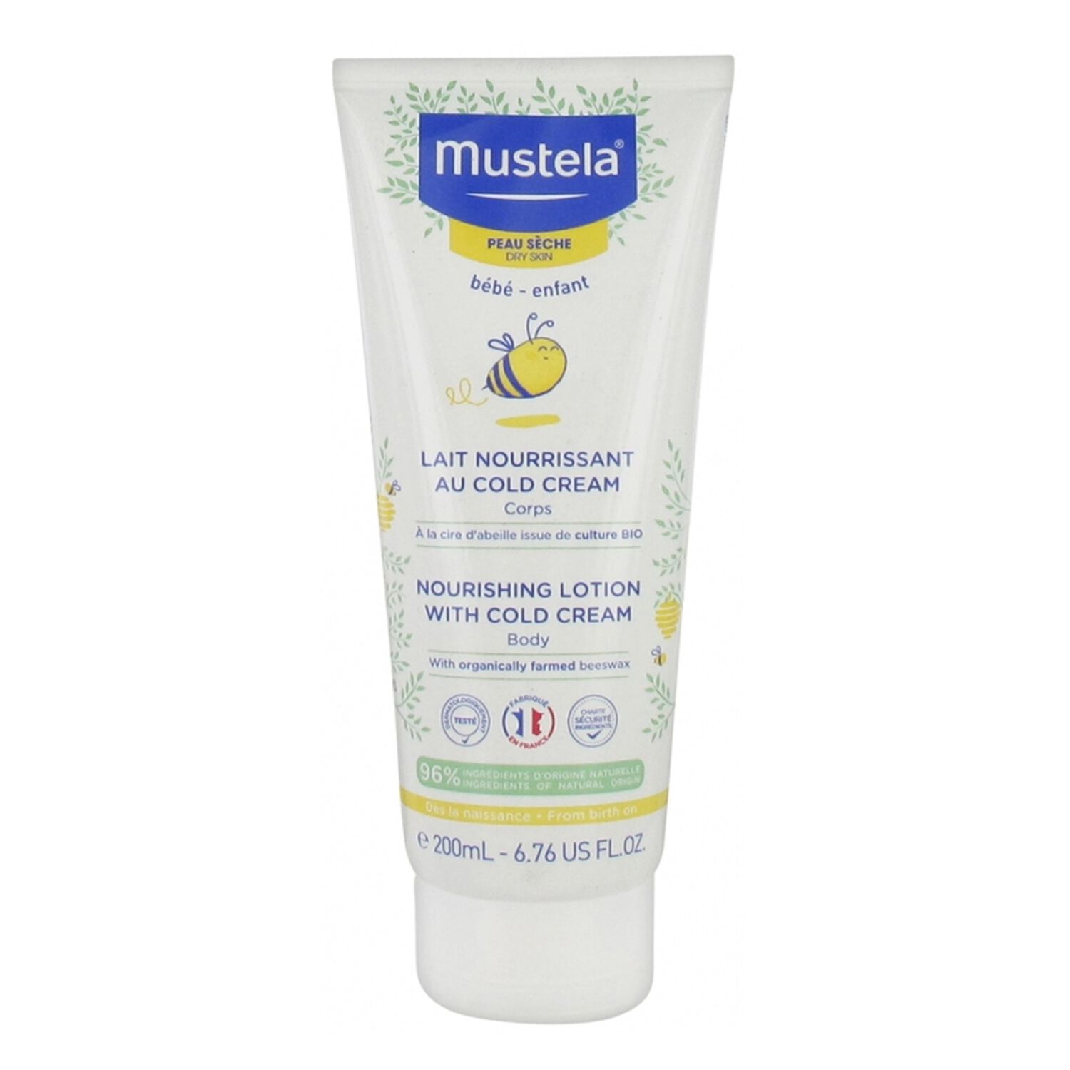 Mustela Lait Nourrissant Cold Cream Peau Sèche 200 ml