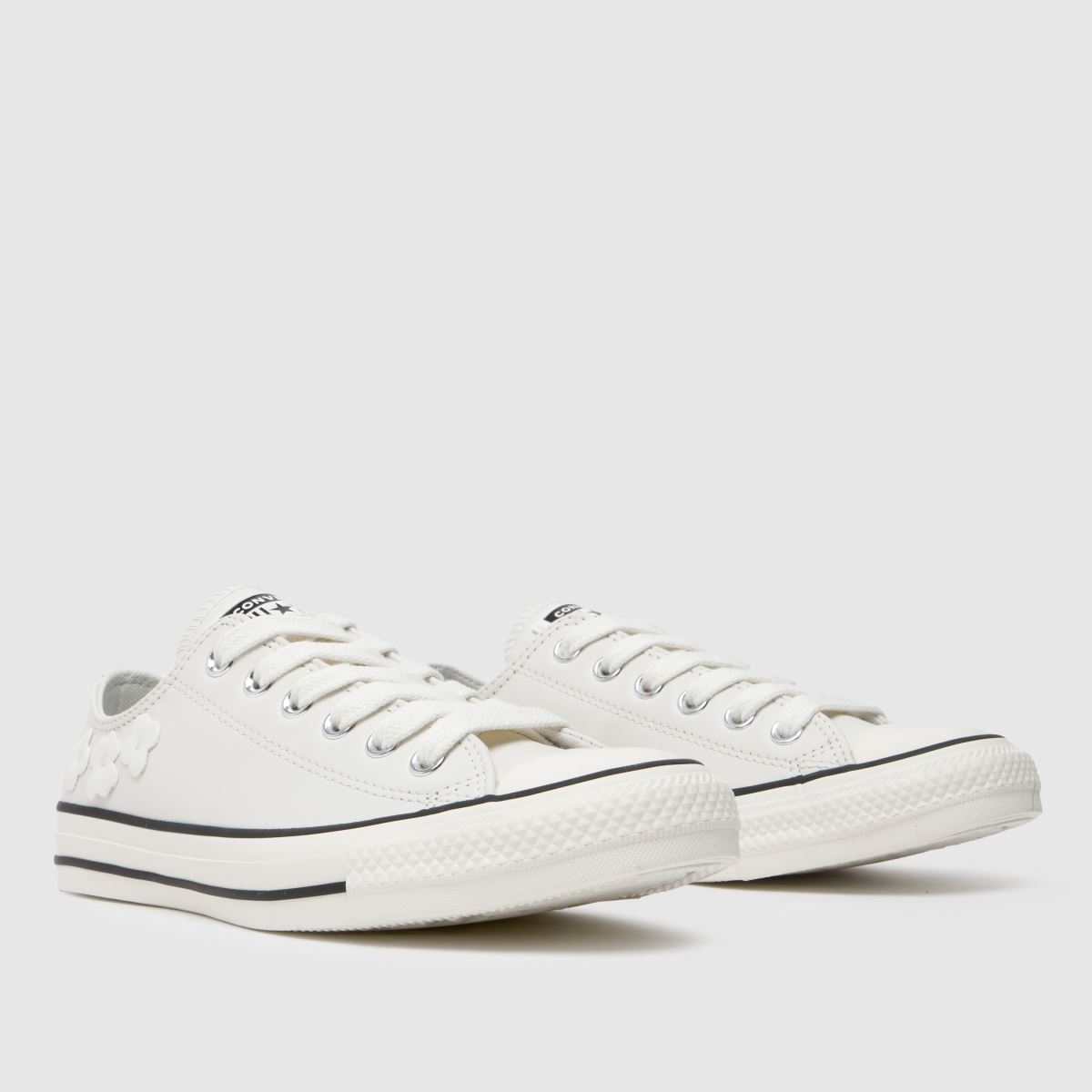 Converse All Star Ox 3D Flowers tornacipő törtfehér multiszínű