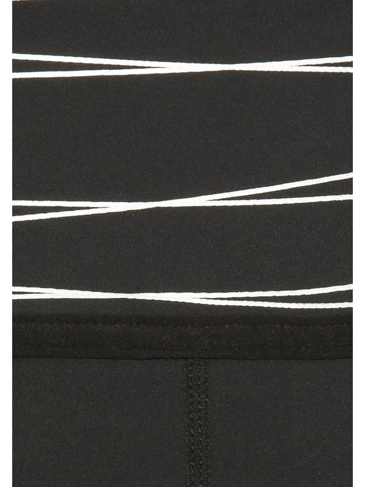 Vivance Active Shorts in schwarz, silber günstig kaufen
