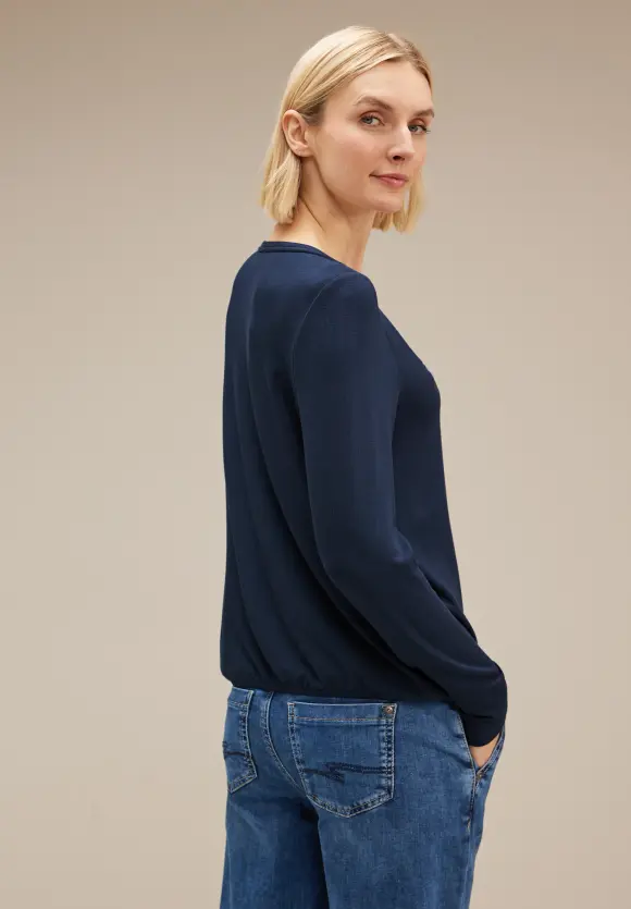 Street One Langarmshirt mit Wording