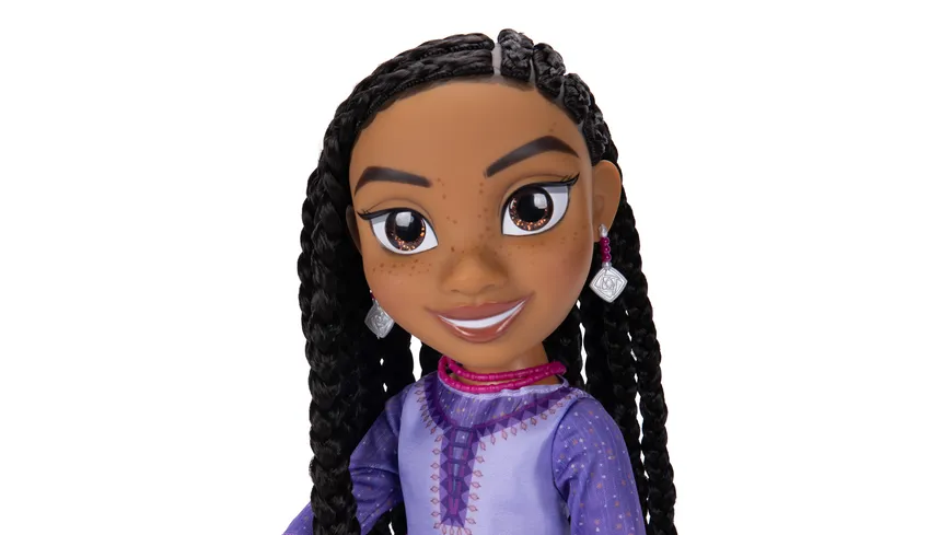 Jakks Pacific -  Wish - Asha Funktionspuppe 38cm mit Valentino und Stern