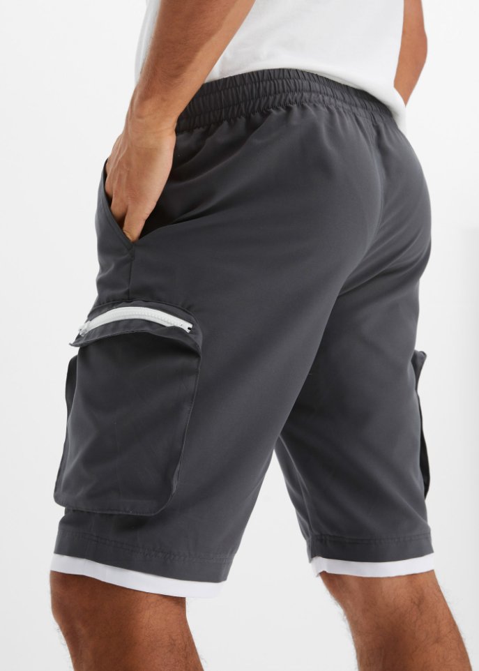 Schlupf Cargo-Bermuda, Regular Fit