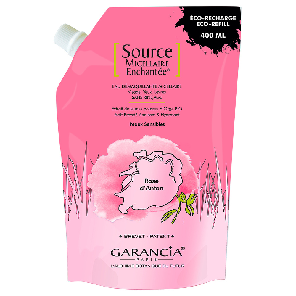Garancia Source Micellaire Enchantée Eau Démaquillante Micellaire Rose