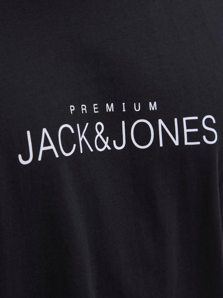 JACK & JONES PLUS T-shirt in Black Beauty günstig kaufen 3XL