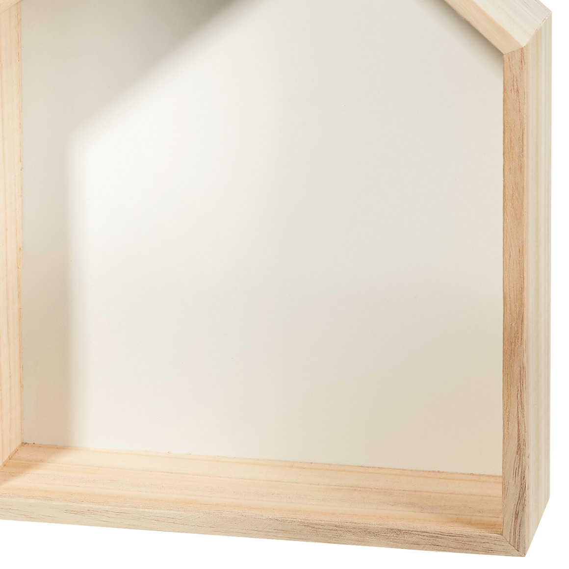 3 Wandregale in Haus-Optik