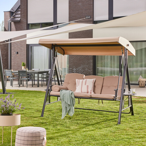 Hollywoodschaukel DESCANSO, beige