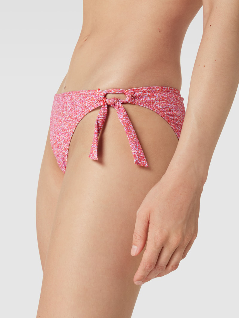 Bikini-Hose mit seitlicher Schnürung Modell 'KRIBI BEACH' in pink