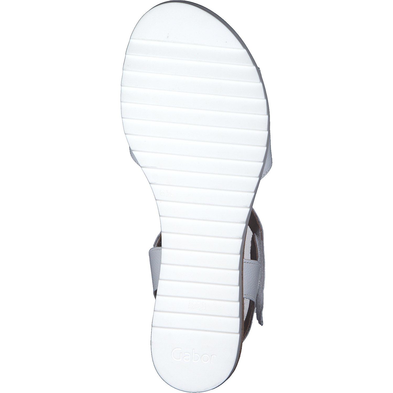 Gabor Comfort 22.750, Keilsandaletten, Damen, weiss(Kork/offwhi)