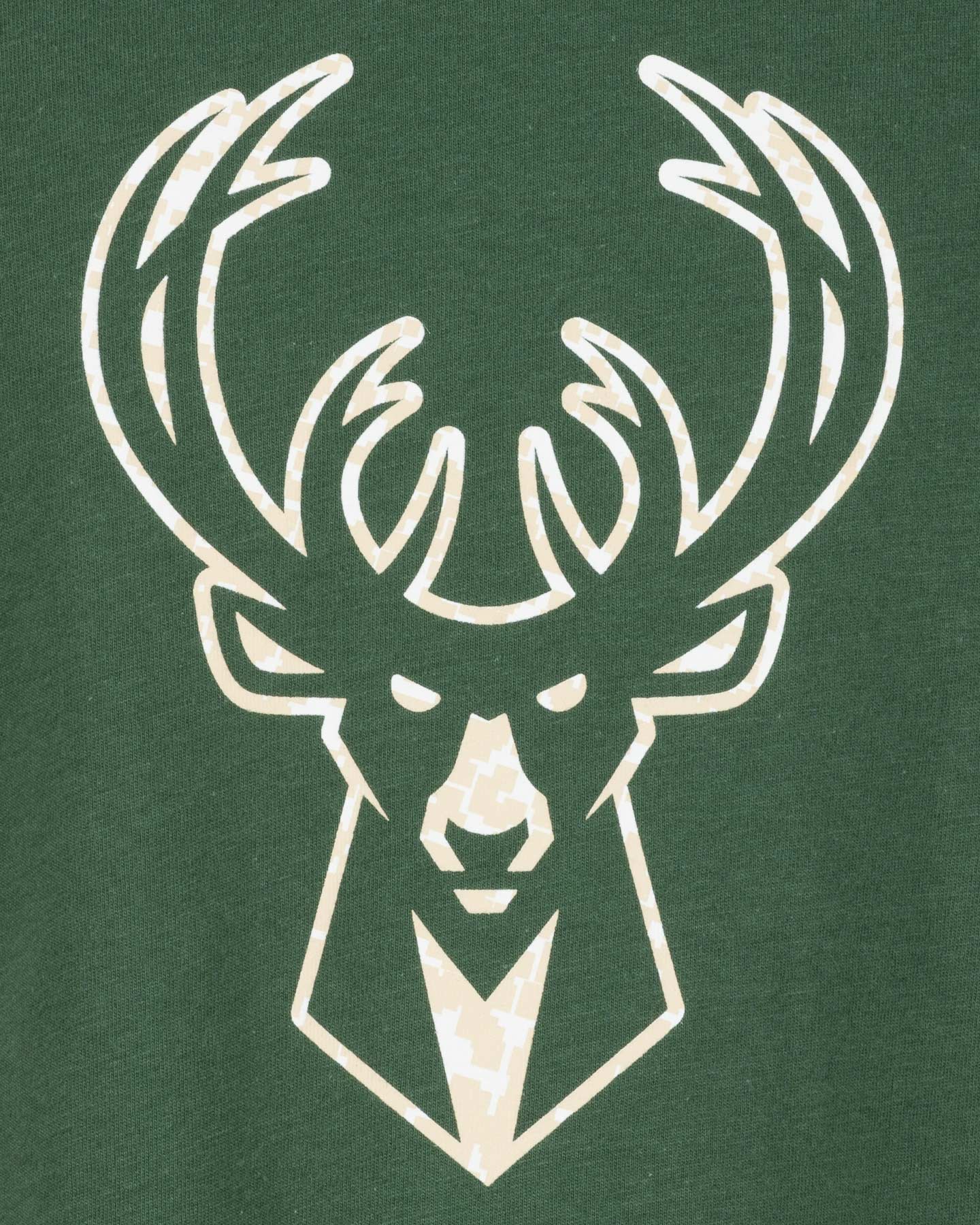 Buty do koszykówki Nike Essential Milwaukee Bucks Jr EZ2T1NBBM-BCK