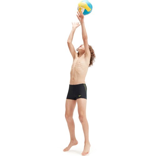 KINDER BADEHOSE TECH PNL AQSHT JM BLK/GRN