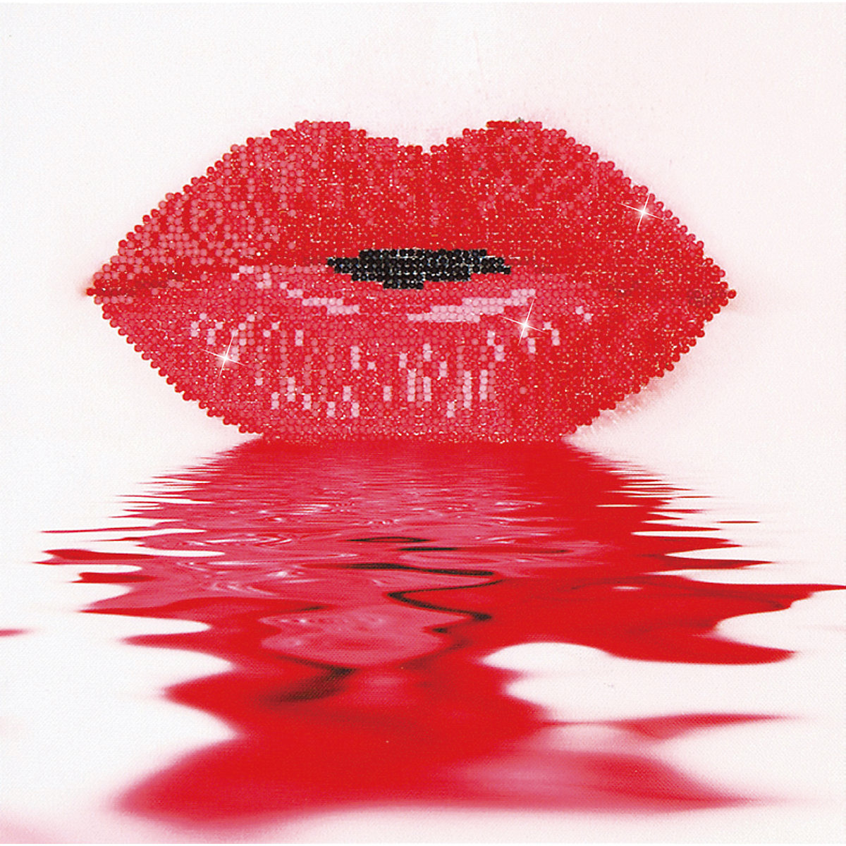 DIAMOND DOTZ® Original Diamond Painting "Hot Lips“ 30 x 30 cm ab 8 Jahren (DD5.003)