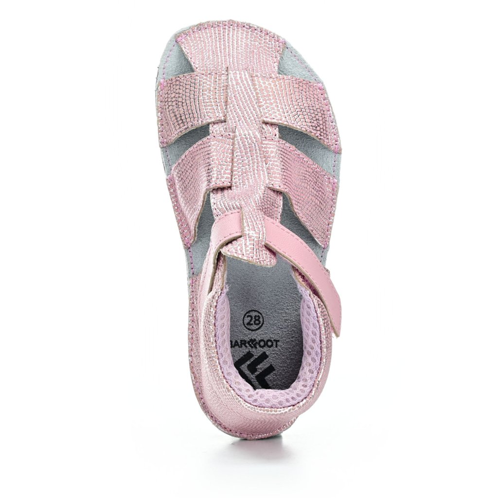 Ef Pink Glitter Barfußsandalen
