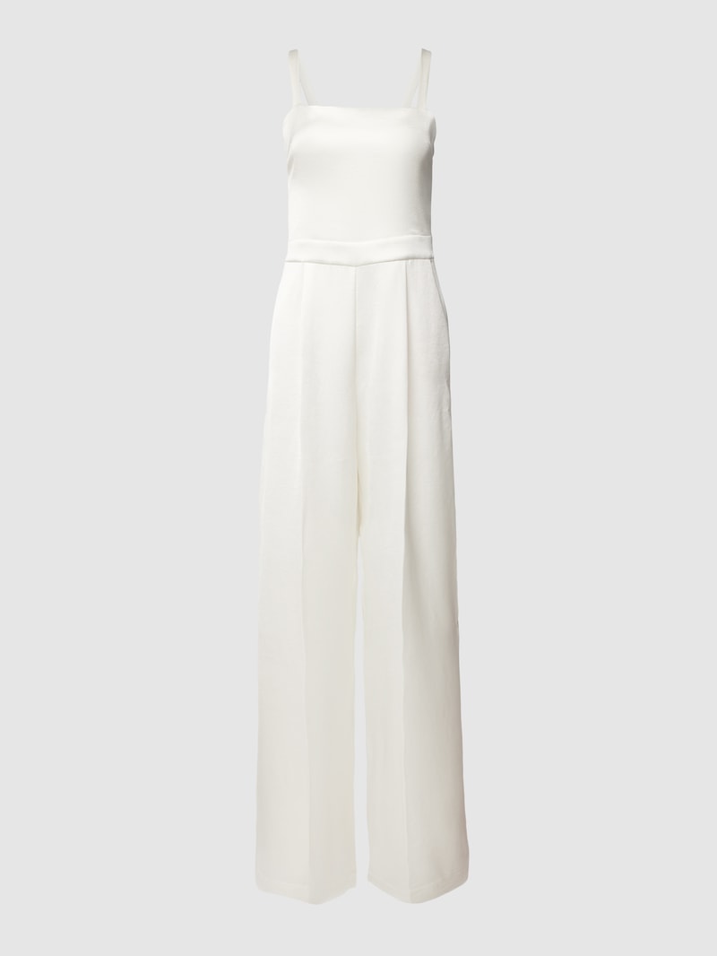 Jumpsuit mit Bügelfalten Modell 'Kagelinara' in offwhite