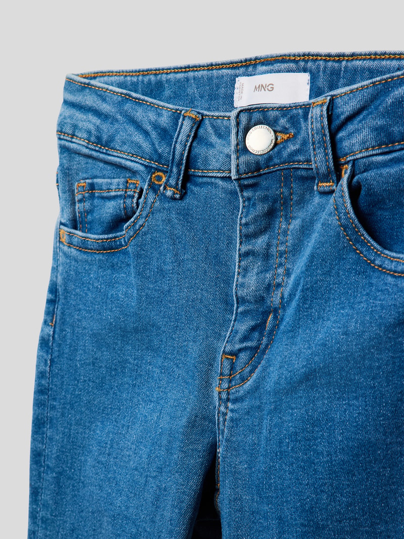 Flared Cut Jeans im 5-Pocket-Design Modell 'flarel' in blau