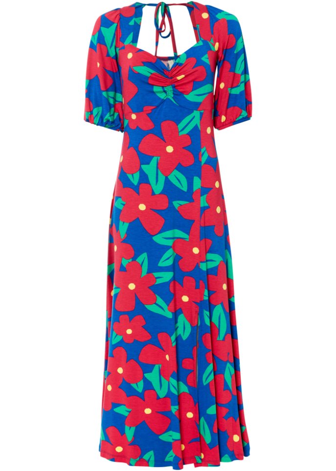 Midikleid mit Schlitz