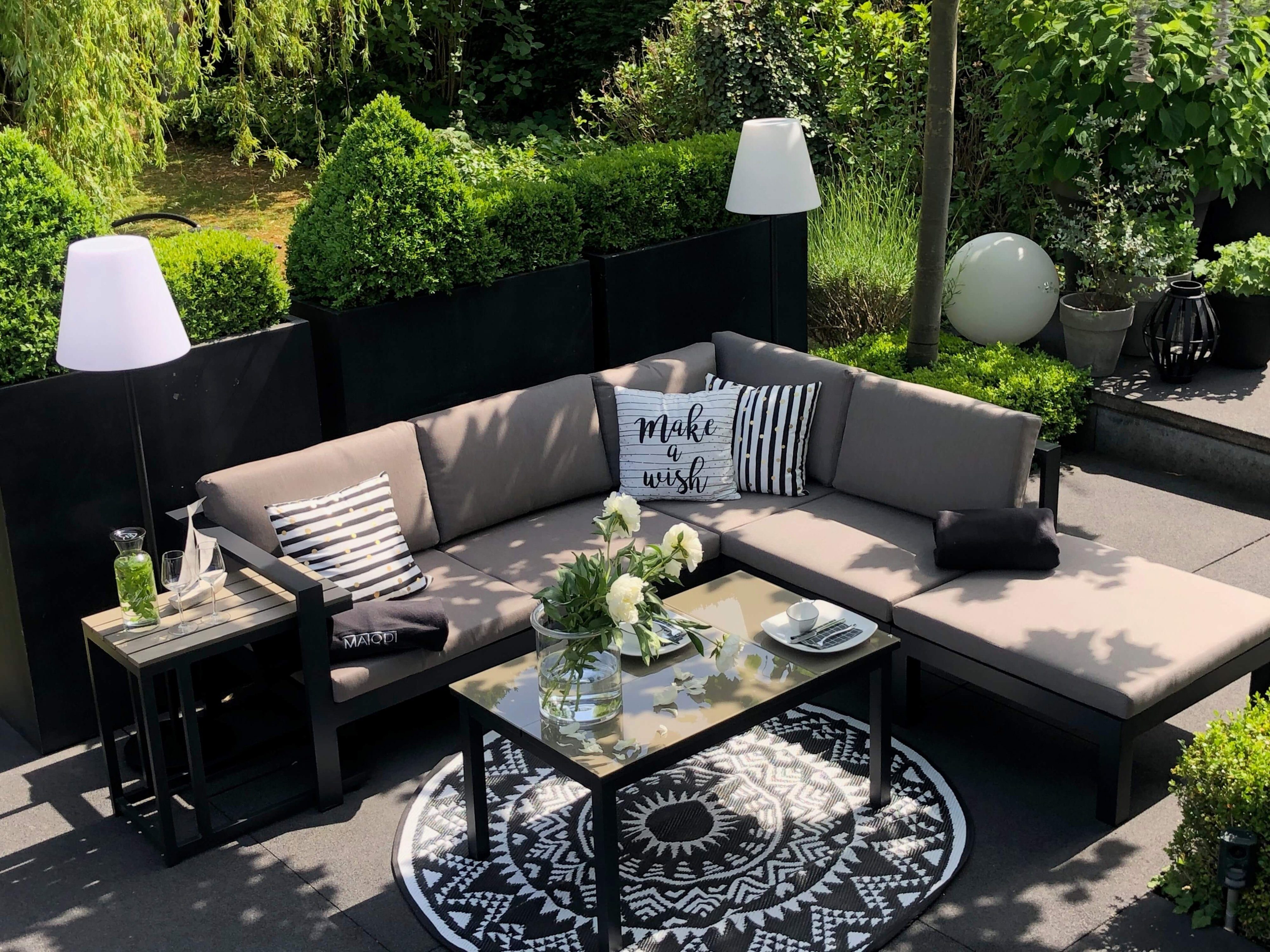 Matodi Gartenlounge-Set TAUPE
