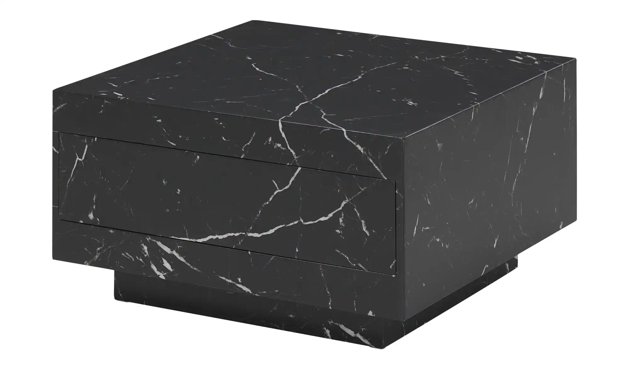 Couchtisch in Marmor-Optik schwarz